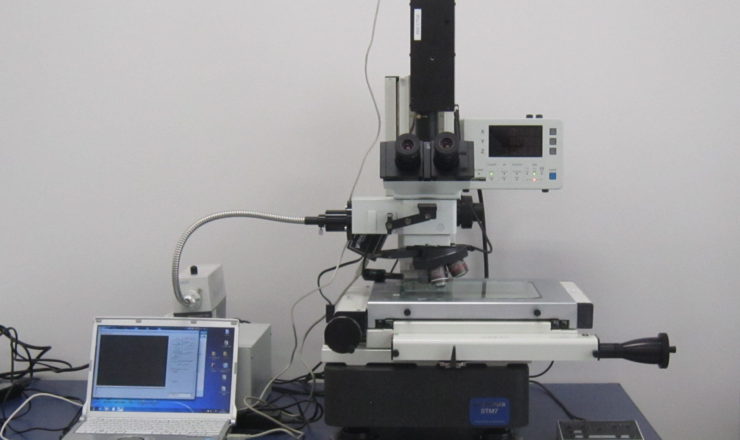 ハイパースペクトルカメラ 顕微鏡接続例